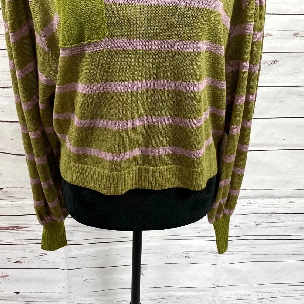 Free‎ People Between The Lines Sweater Size L